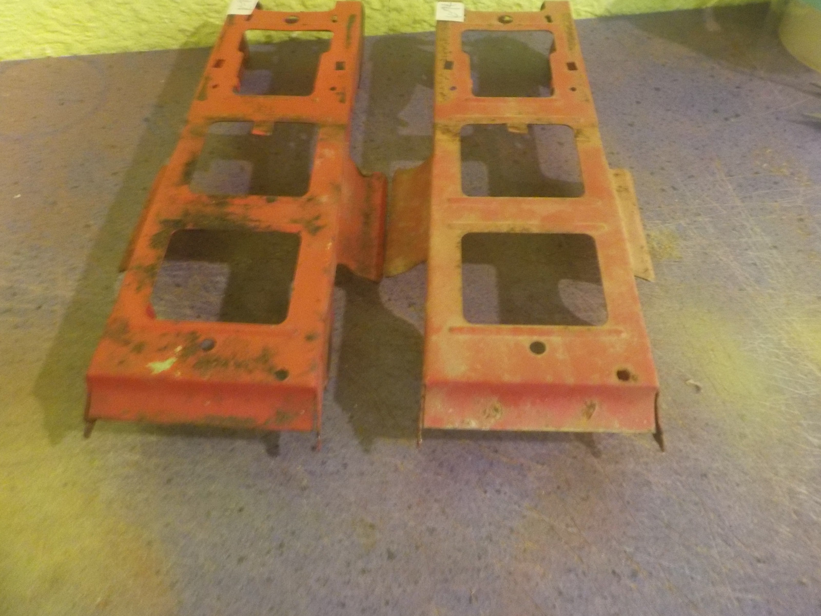 tonka ford truck semi farm dumper set of 2 chassis 1964-67 for parts