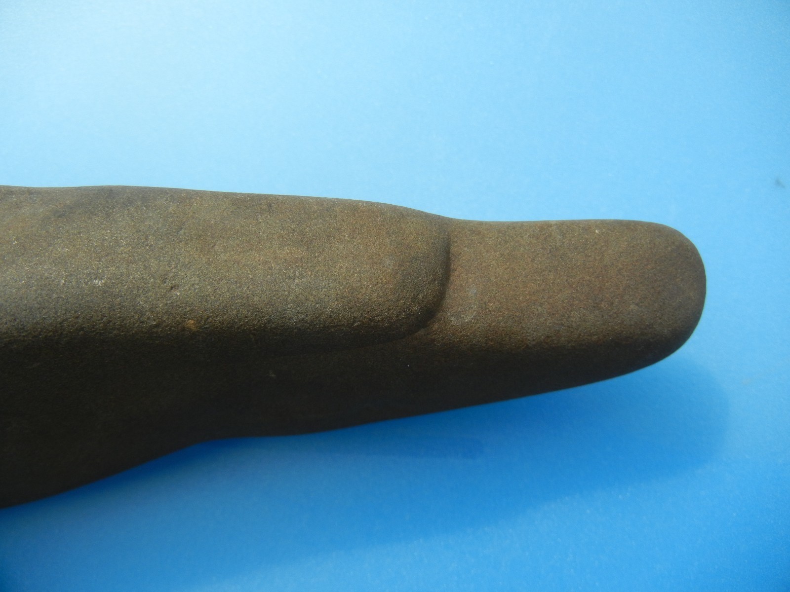 NATIVE AMERICAN INDIAN ARTIFACT STONE CLUB HEAD TOMAHAWK