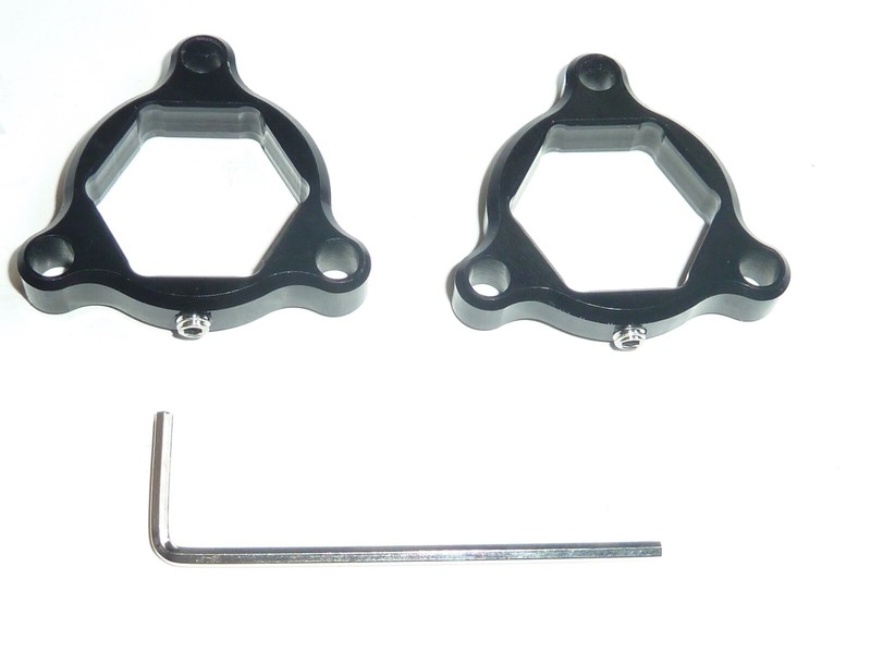 Honda Cbr954rr2-Rr3 Fireblade Cales PrÃ©Charge Fourche Noir 22mm PrÃ©Charge Course