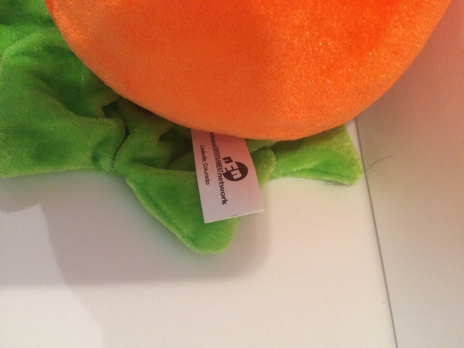 Plush Pumpkins Stacked Jack O'Lantern Orange Fall Harvest Halloween Decor