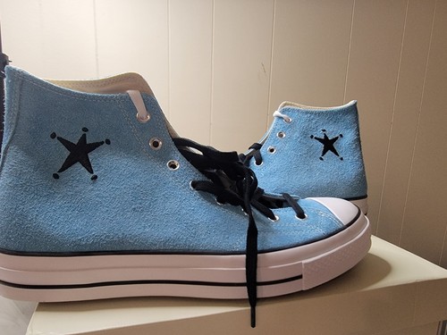 靴 Stussy converse CT70 Hi Sky Blue 送料無料】CT70 CONVERSE X STUSSY HI SKY BLUE A07663C – LOWHAI