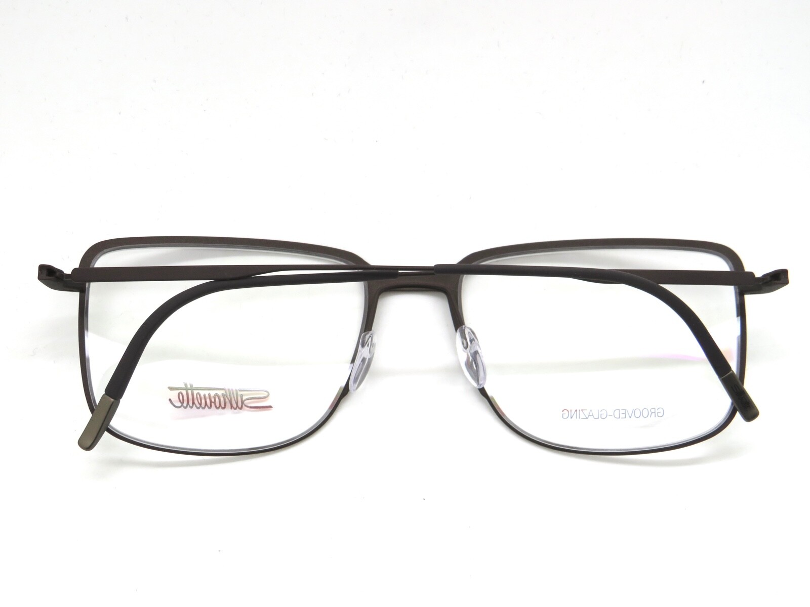 SILHOUETTE Lite Wave 5534/75 6140 Matte Brown 54mm Authentic Eyeglasses