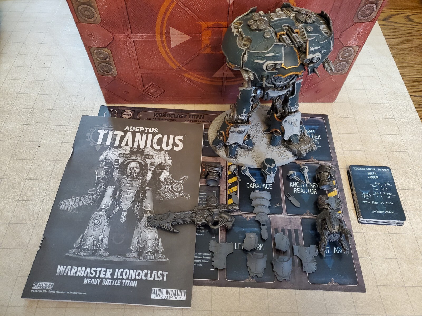 Legions Imperialis: Warmaster Iconoclast Heavy Battle Titan Legions Imperialis: Warmaster Iconoclast Heavy Battle Titan