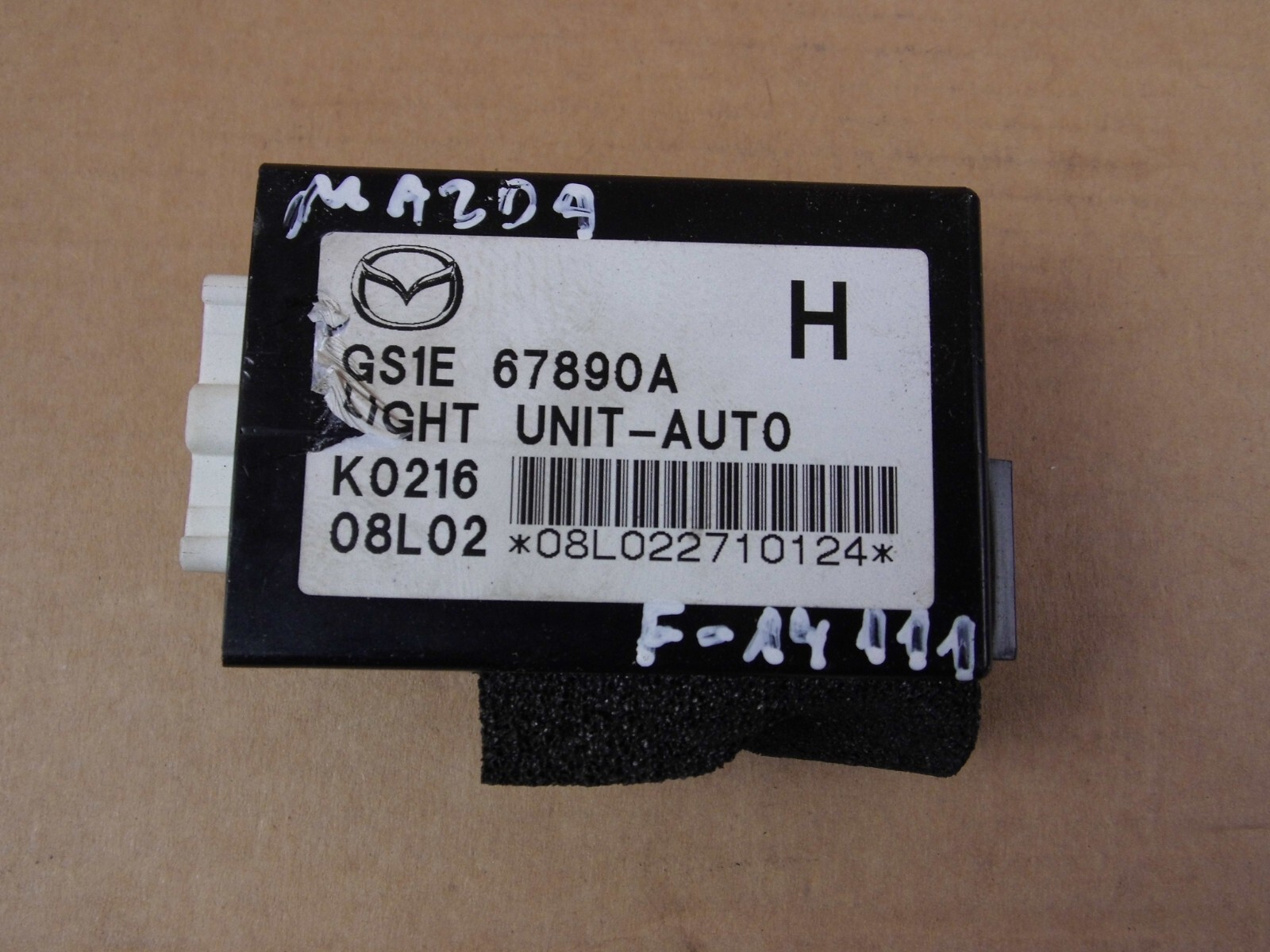まい Mazda 6 GH 2008-2012 light unit auto control module