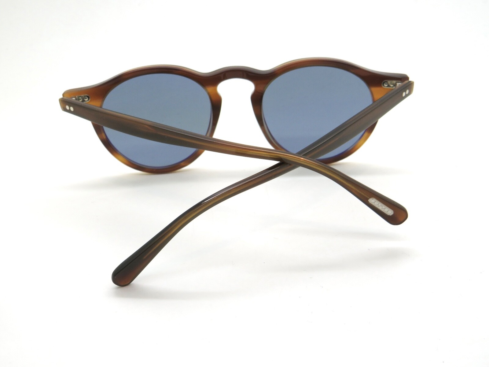 Pre-owned Oliver Peoples Op-13 Ov5504su 1753r8 Sycamore/indigo Photochromic 47 Sunglasses In Blue