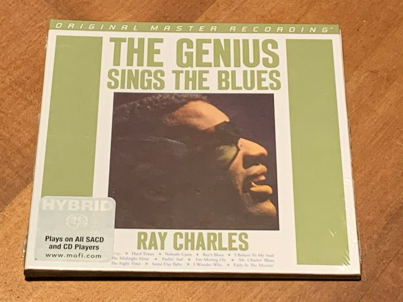 米CD Ray Charles The Genius Sings The Blues UDSACD2049 Mobile Fidelity Sound Lab /00150 RAY CHARLES The Genius Sings The Blues MOBILE FIDELITY MFSL