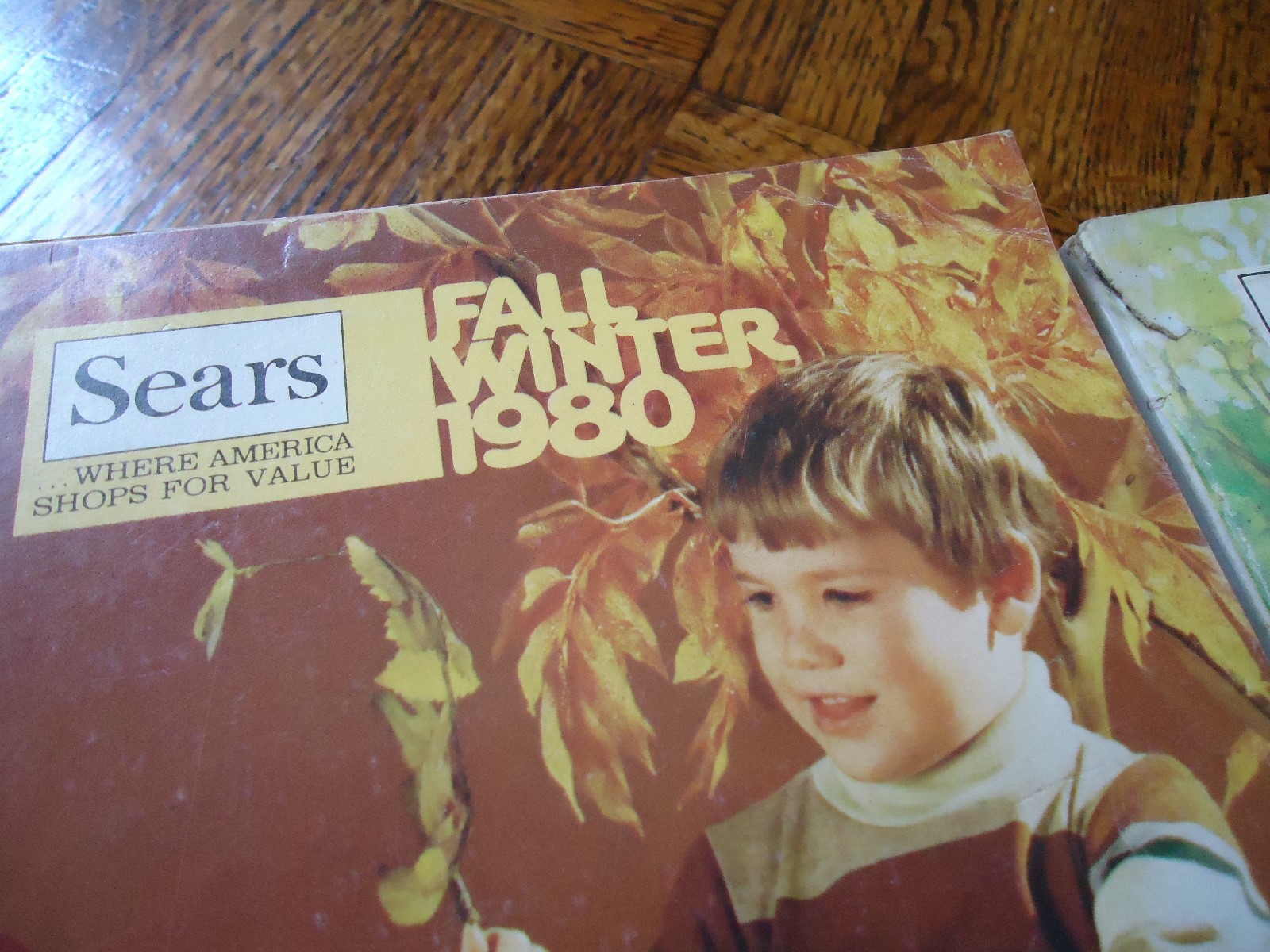 Lot of 2 Vintage 1980 SEARS Catalogs SPRING SUMMER FALL WINTER