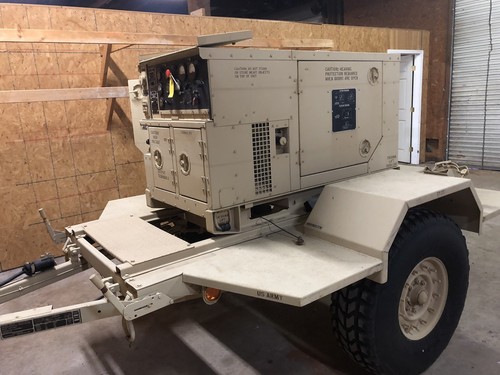 Military Generator Only 2.3 Hours! 10kw mep803a