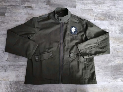 Vintage Argentinian Military Green Field Jacket Che Guevara