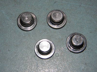 FOUR - 5/16 & 3/8 Vintage Hex  Port Plug for Regulator First Stage Dive Scuba #4