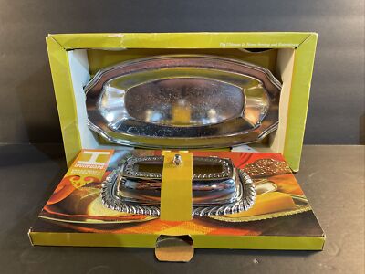 Irvinware Bread Tray and Butter Dish NIB