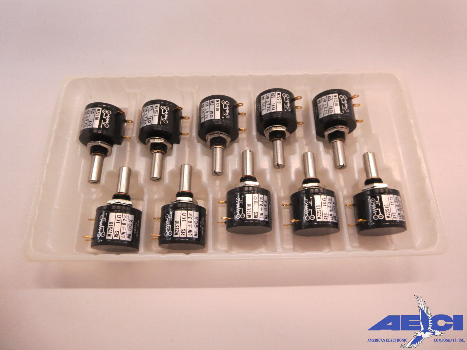 COPAL ELECTRONIC INC M22S10-1K WIREBOUND MULTITURN TYPE M COPAL ELECTRONIC INC M22S10-1K WIREBOUND MULTITURN TYPE M
