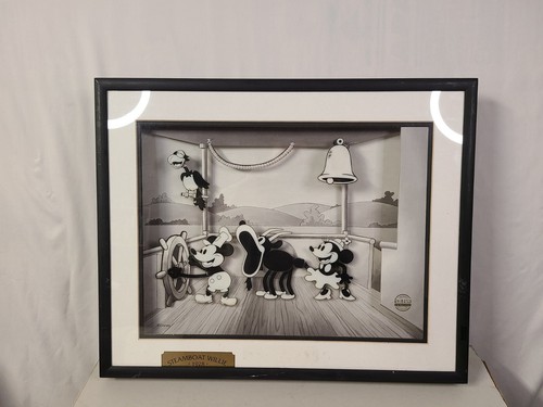1998 Walt Disney Wall Art Animated Animations Steamboat