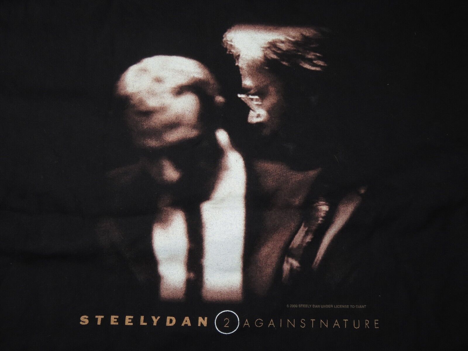 2000 STEELY DAN 2 Against Nature Concert Tour X Shirt DONALD 2000 STEELY DAN 2 Against Nature Concert Tour X Shirt DONALD