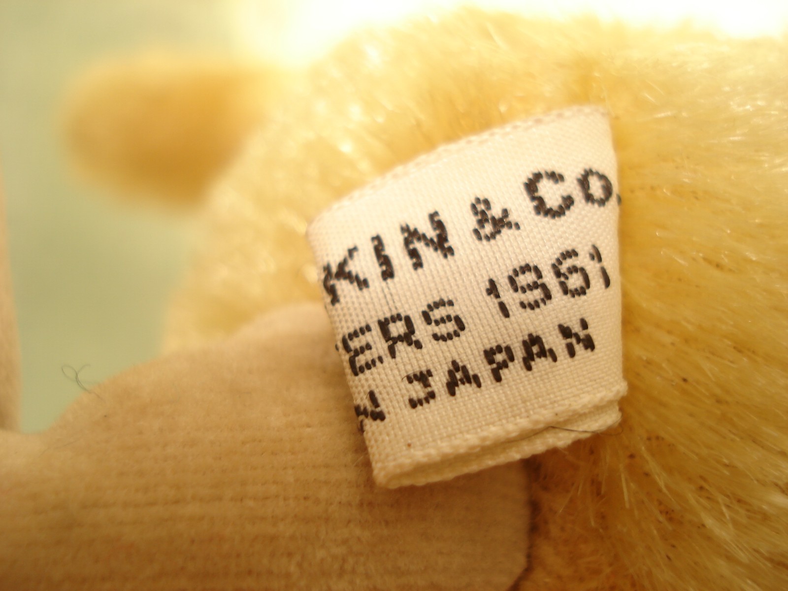 VINTAGE 1961 DAKIN MONKEY US TROOPER RED FACE JAPAN MOHAIR VIETNAM WAR ERA RARE