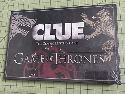 CLUE Game of Thrones GOT Edition 2016 USAopoly FACTORY SEALED NEW
