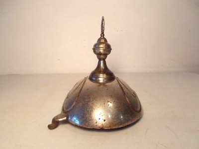 Vintage / Antique Wood Stove Finial  with Oval Dome Swing Top Part
