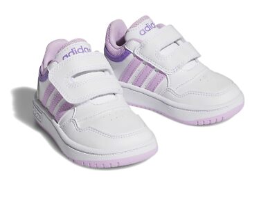 Кроссовки и спортивная обувь для девочек adidas Kids Hoops 3.0 CF (для малышей)