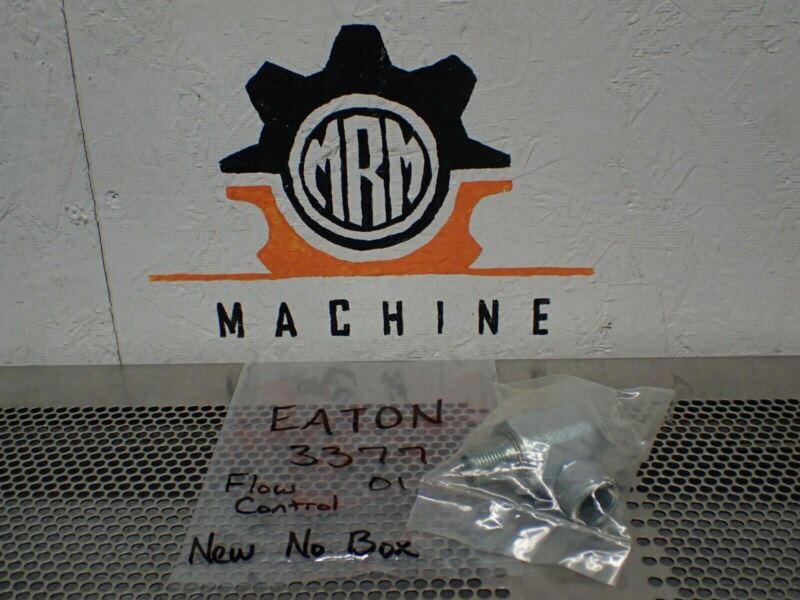 EATON 3377 01 Flow Control Valve New Old Stock See All Pictures