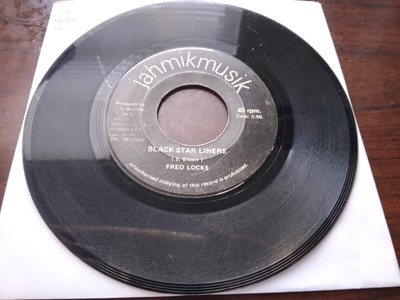 Fred Locks   Black Star Liners - 7'' Vinyl Single (B2)