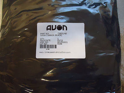 Avon C50 Mask Carrier Pouch 72601/48  Black 72601-48
