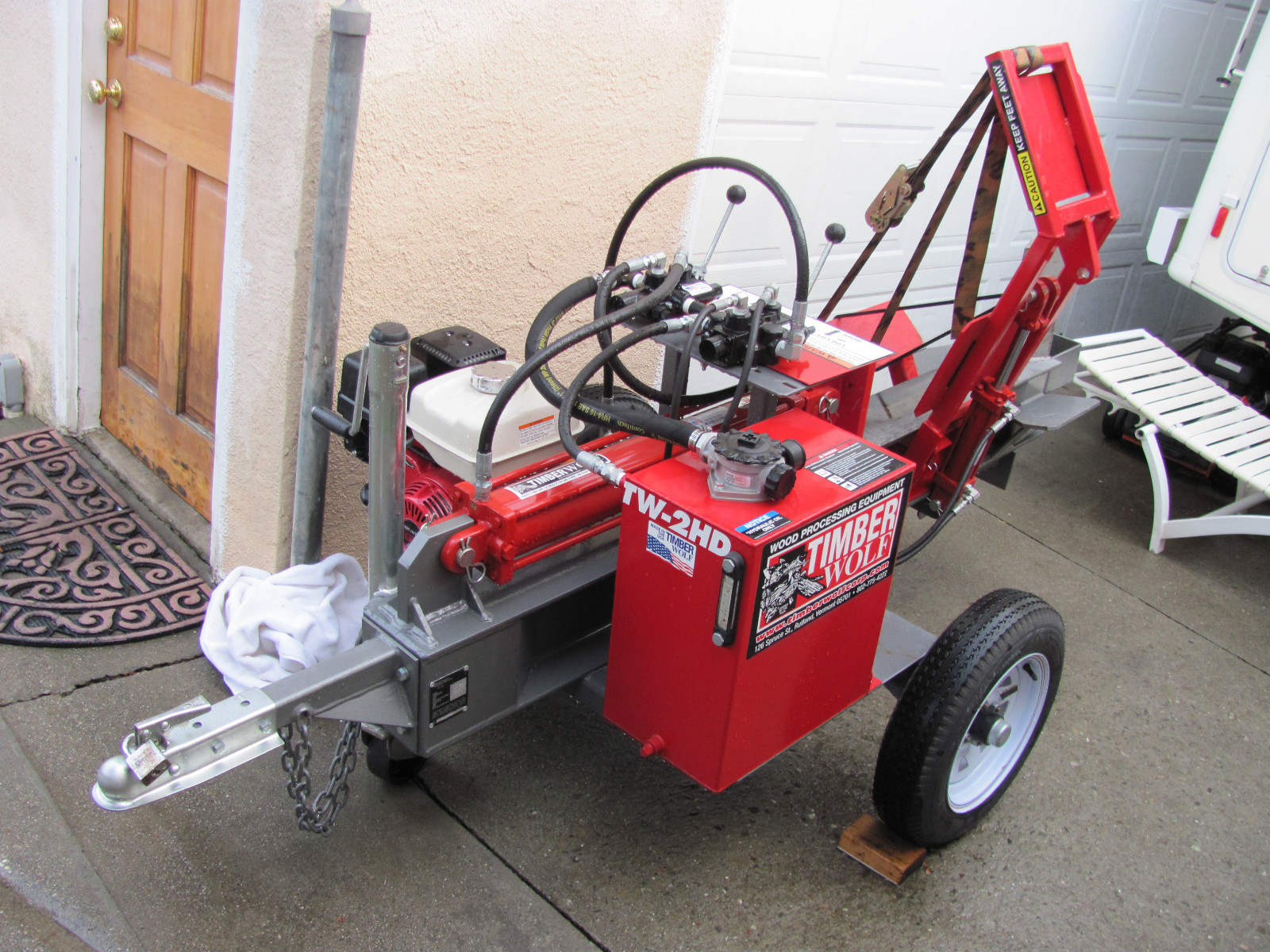 2017 Timberwolf TW2HD With Loglift Excellent