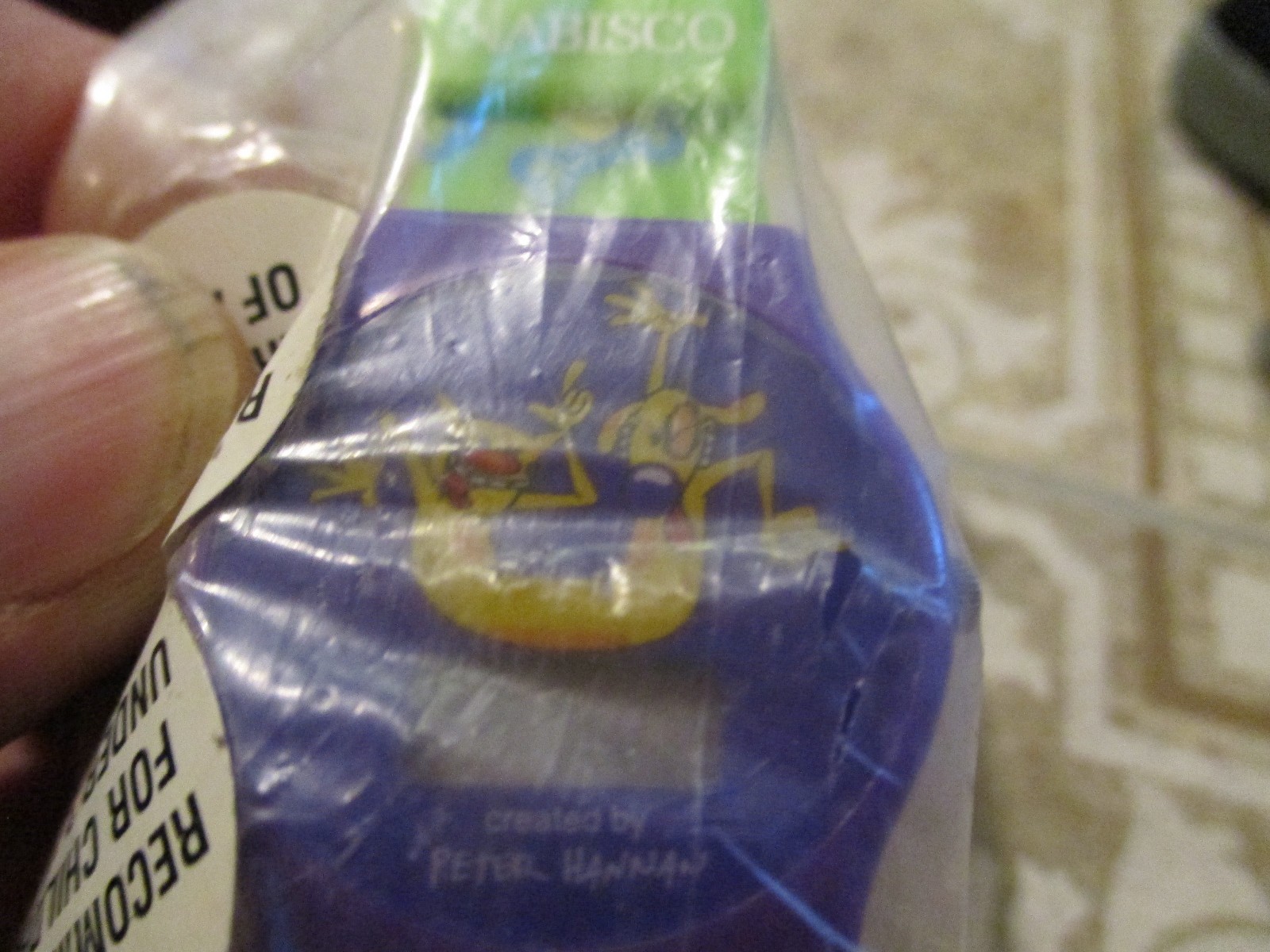 1998 CAT DOG CARTOON NABISCO MAIL AWAY WATCH NEVER RELEASED  **RARE** NEW SEALED