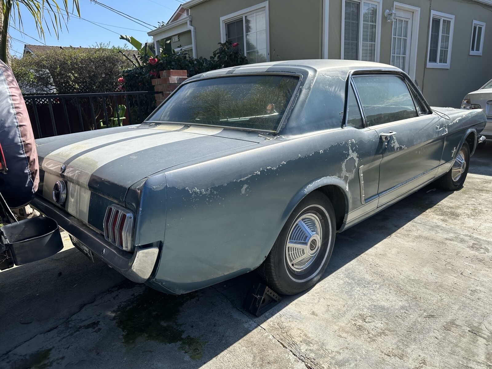 1965 Ford Mustang Coupe Blue RWD Manual