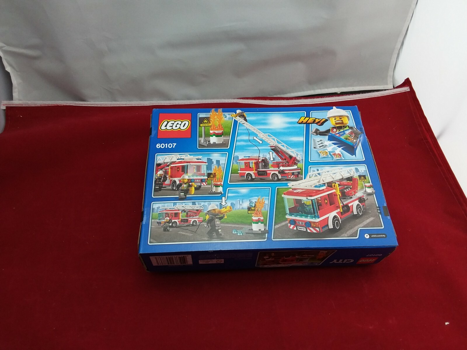 LEGO 60107 City Fire Ladder Truck (Brand New & Sealed)