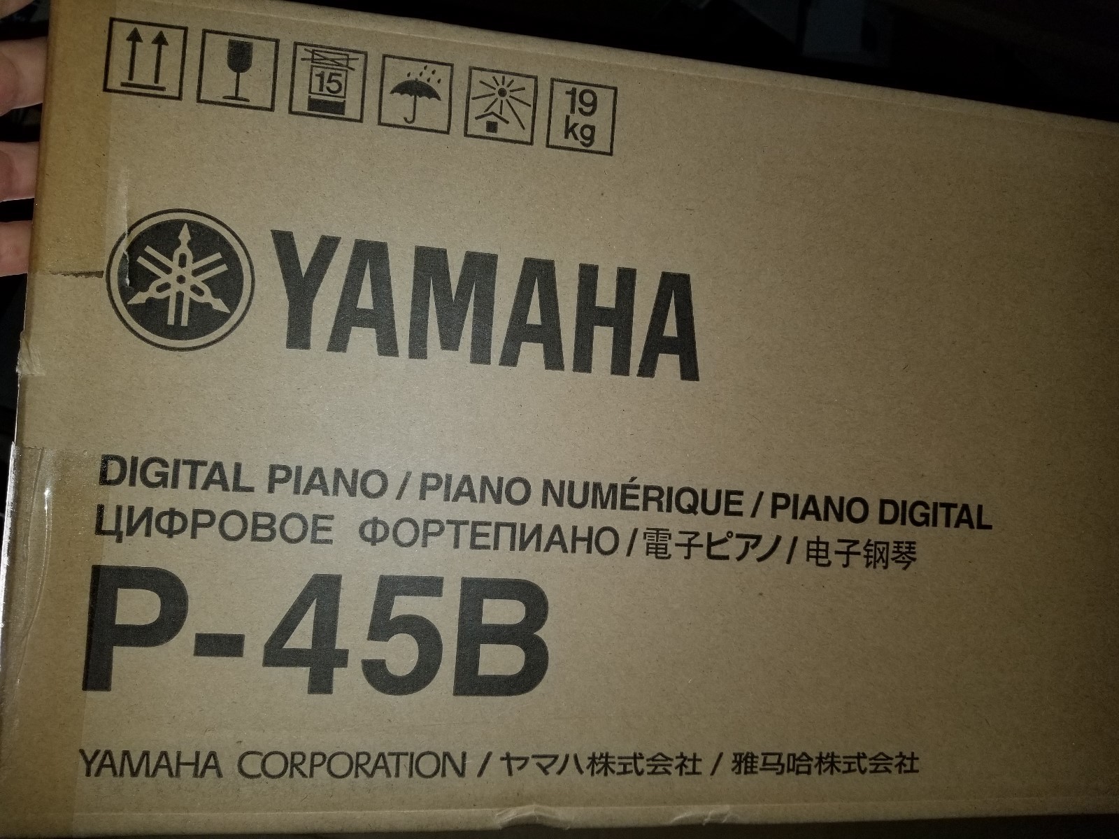 Yamaha P-45B Digital Piano with Stand  NEW IN SEALED BOX