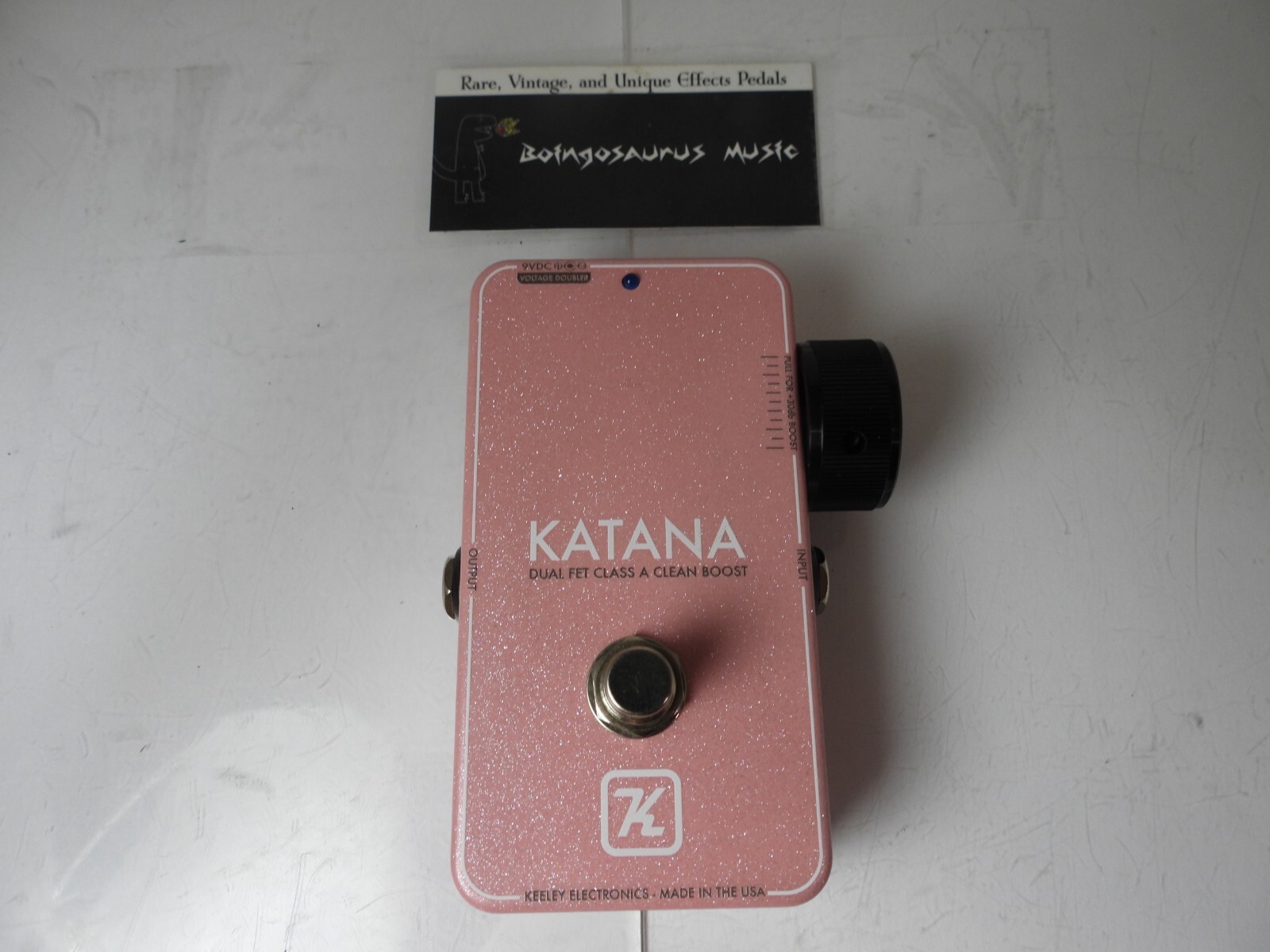Keeley Katana Clean Boost Booster FX Pedal v2 Version 2