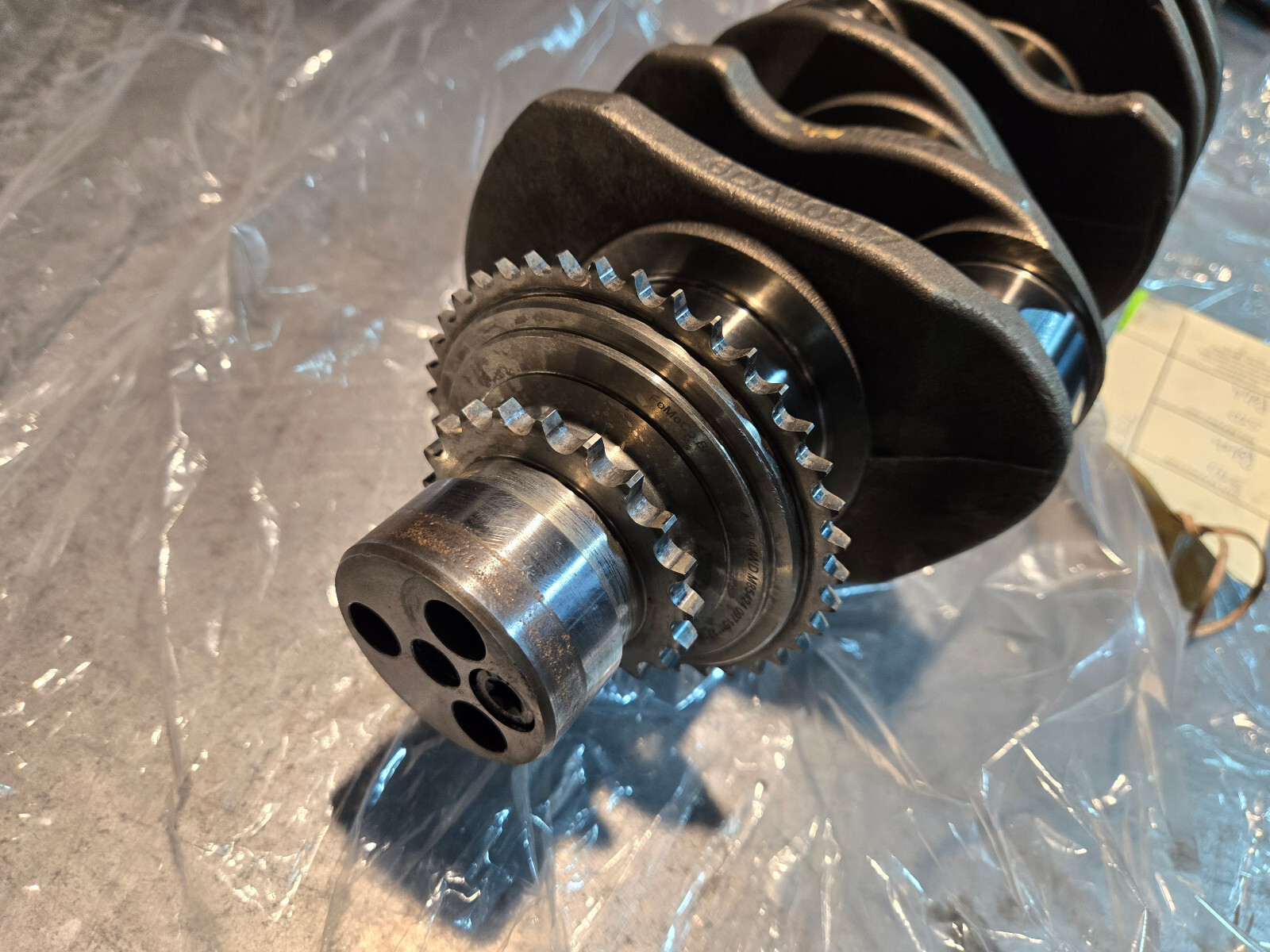 BK3Z-6303-A Motorcraft Crankshaft for 2015-2019 3.2L Ford Powerstroke - Picture 3 of 12