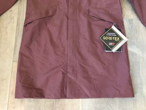 Pre-owned Arc'teryx Andra Inertia 28698 Gtx Coat Jacket Hood Women's Small 21397 $499 In Red