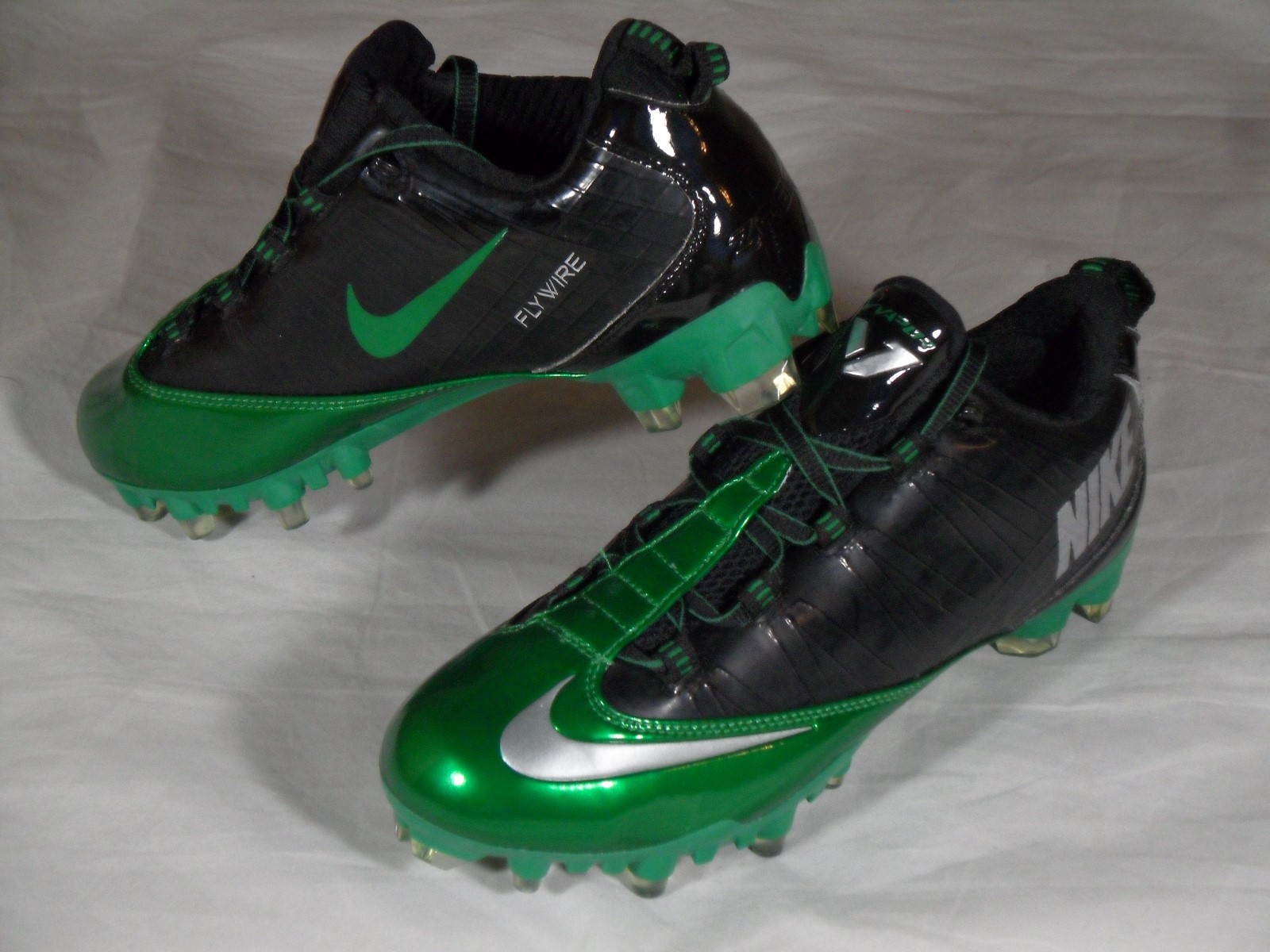 nike green speed 2 silver