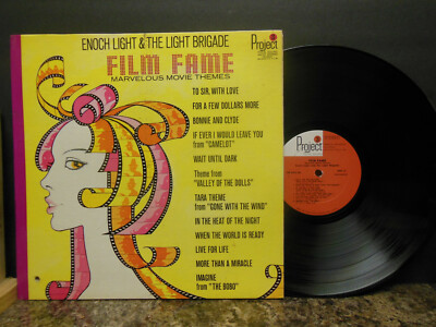 Enoch Light & The Light Brigade Film Fame: Marvelous Movie Themes 12'' LP VG+ (P)
