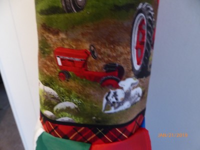 Windsock - Handmade - International Harvester Tractor - McCormick Farmall - Barn