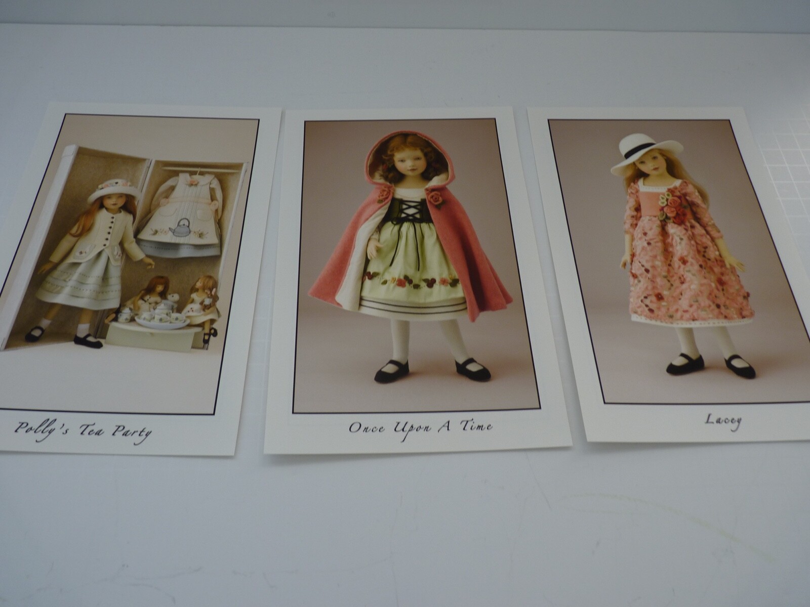 Collection of Maggie Iacono Felt Doll Literature, Catalogs and Photos 98, 99, 02