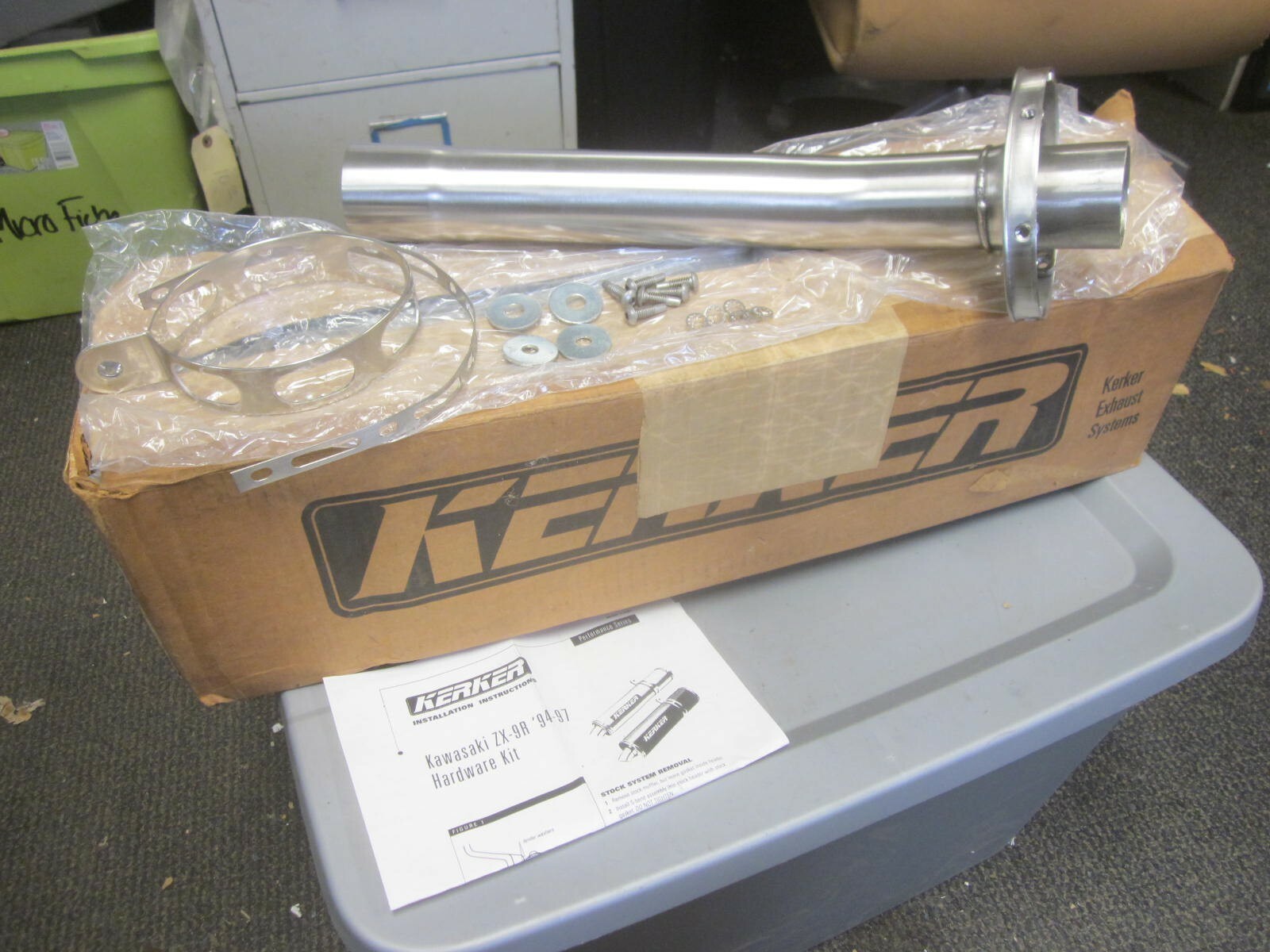NOS Kerker Eliptical Hardware Kit Kawasaki 1994-1997 ZX900