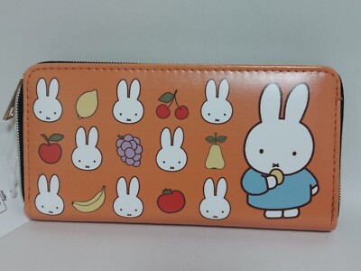 Long Wallet Miffy Picture book character Gift Orange