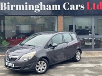 2011 Vauxhall Meriva 1.4 16V Exclusiv Euro 5 5dr (Non AC) MPV Petrol Manual