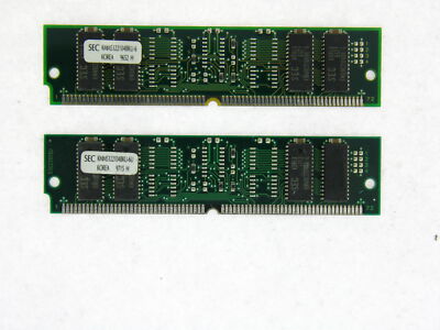 No.354 INEMUN 60 5個 2x 8MB 72-Pin 60ns EDO Non-Parity 2Mx32 RAM SIMM