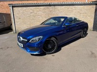 2017 Mercedes-Benz C Class 2.1 C 220 AMG Line D Auto 2dr Convertible Diesel Auto
