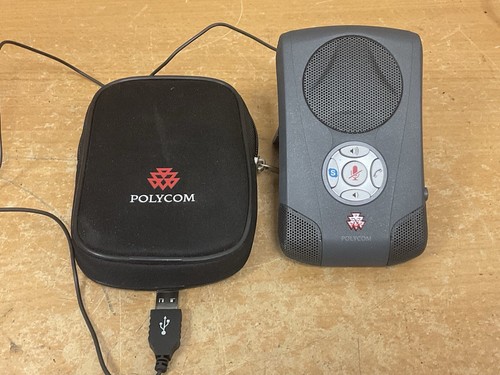 Polycom C100S USB Speakerphone Communicator Microphone VOIP Softphone