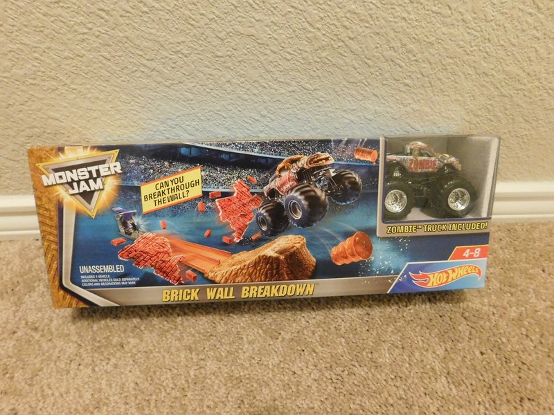 hot wheels brick wall breakdown