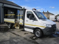 MERCEDES SPRINTER 315 TRAFFIC MANAGEMENT DROPSIDE TRUCK