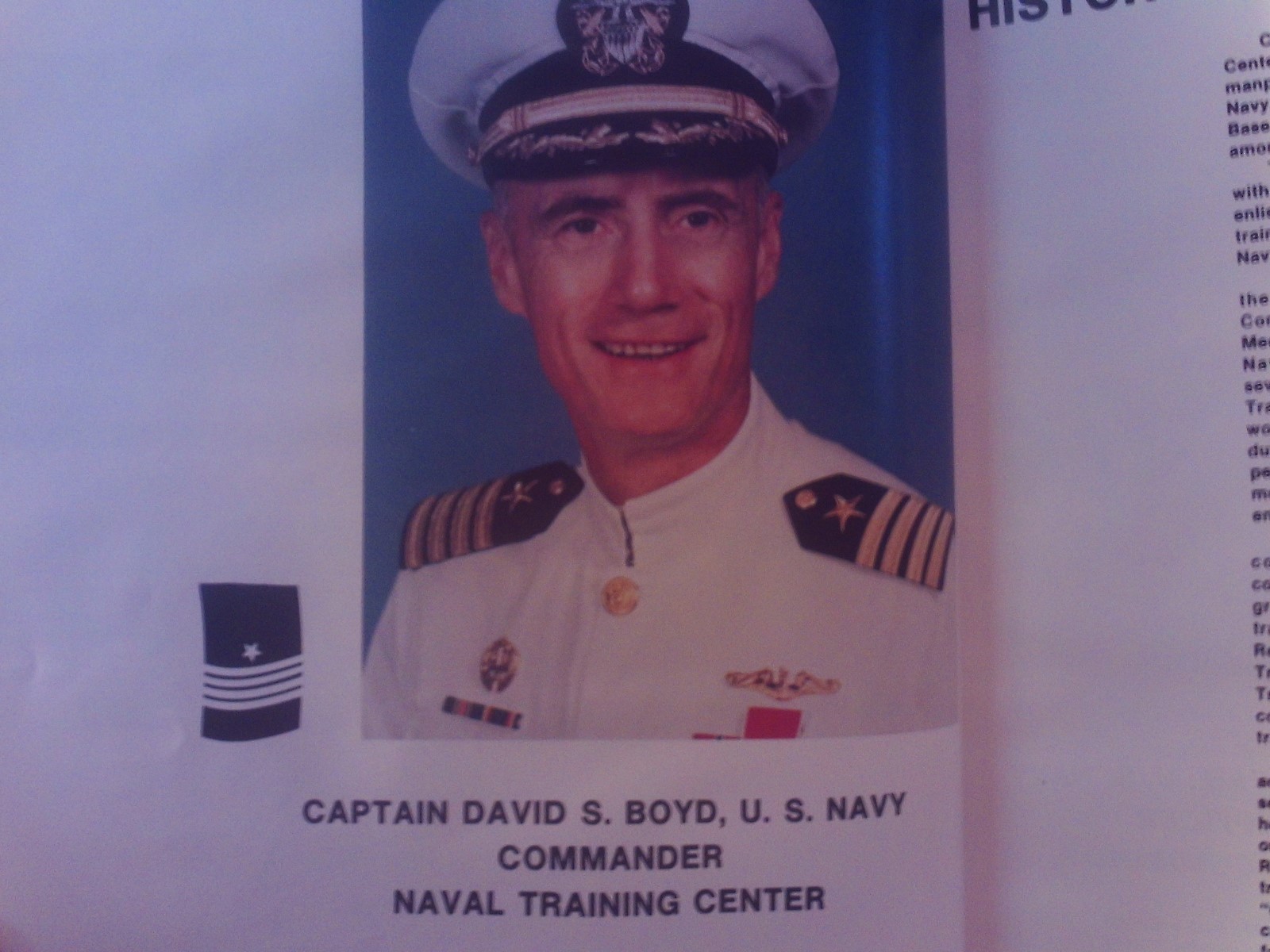 Rudders Naval Training Center Book