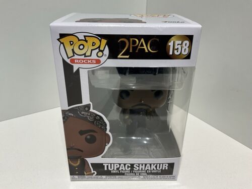 Funko Pop Rocks: 2PAC - #158 Tupac Shakur Vinyl Figure