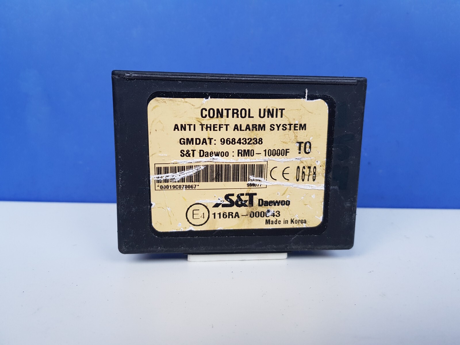 Chevrolet 96843238 Electric Control Unit Ecu | eBay
