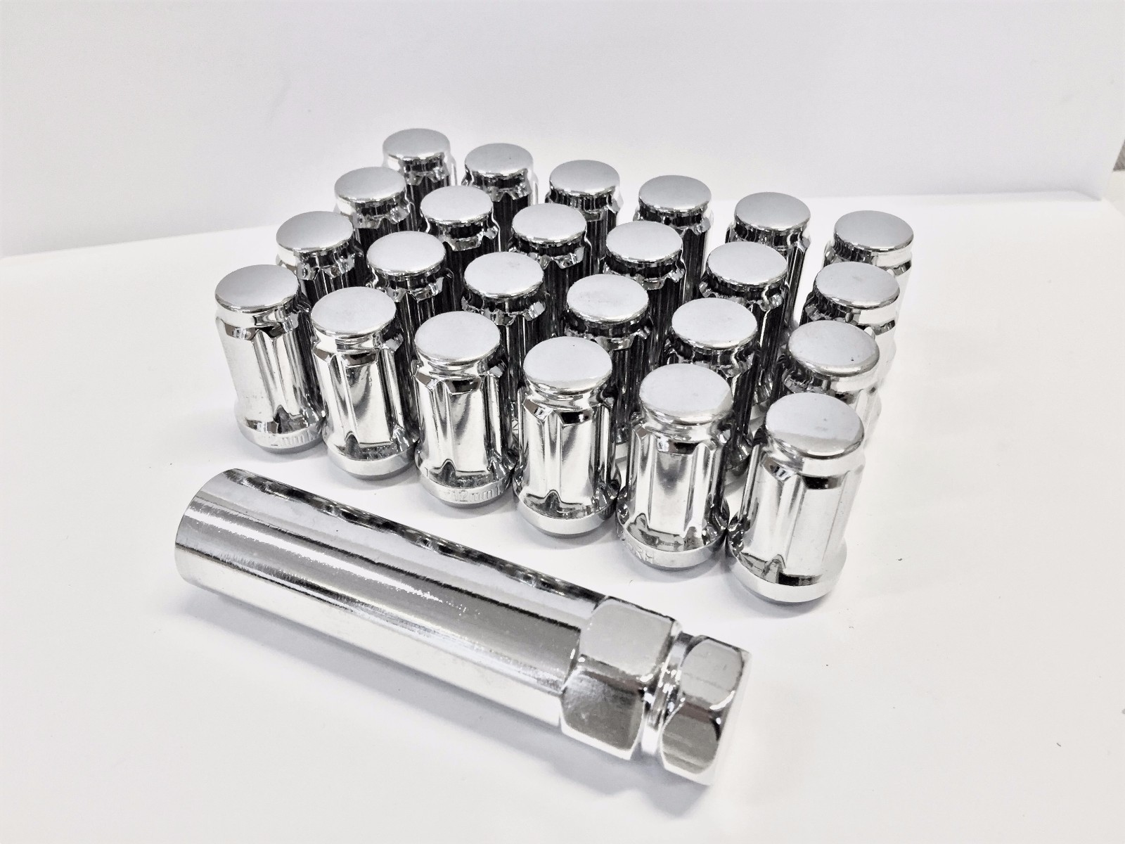 16X M12 x 1.5 Spline Drive Tuner Lug Nuts w Key Wheel Locks eBay