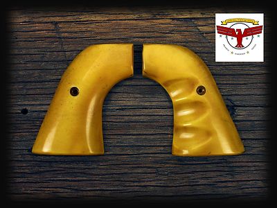 VIRGINIAN DRAGOON (INTERARMS) MAGNA-TUSK  JOHN WAYNE AGED IVORY GRIPS